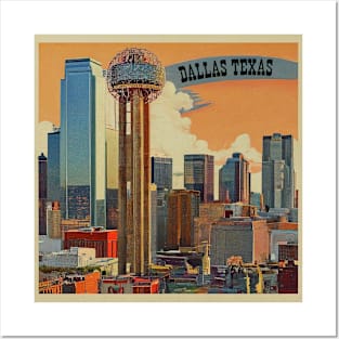 Dallas, Texas v02 Posters and Art